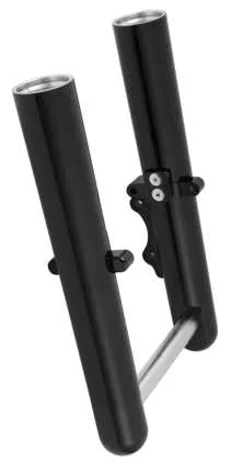Arlen Ness Mono Disc Hot Legs Fork Covers Smooth Black
