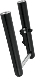 Arlen Ness Mono Disc Hot Legs Fork Covers Smooth Black