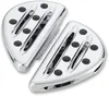 Arlen Ness Deep Cut Adjustable Passenger Floorboards Chrome Pair