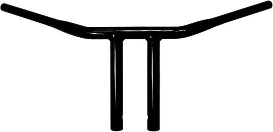 DS Black 1 1/4in Buffalo Straight 8in T Bar Handlebar Throttle By Wire TBW 2