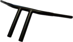 DS Flat Black 1 1/4in Buffalo Straight 8in T Bar Handlebar Throttle By Wire TBW