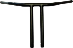 DS Flat Black 1 1/4in Buffalo Straight 14in T Bar Handlebar Throttle By Wire TBW