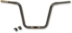 DS Glossy Black 12 in Ape Hanger Handlebars