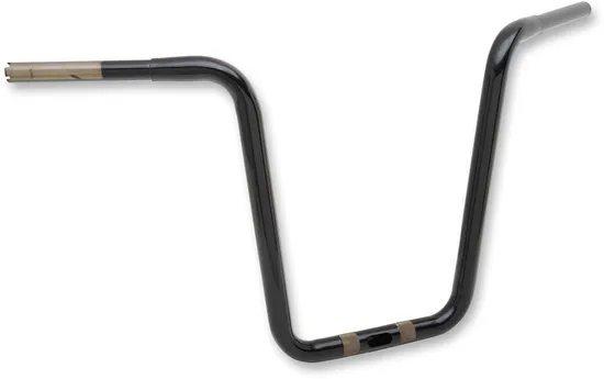 DS Glossy Black 16 in Ape Hanger Handlebars 1