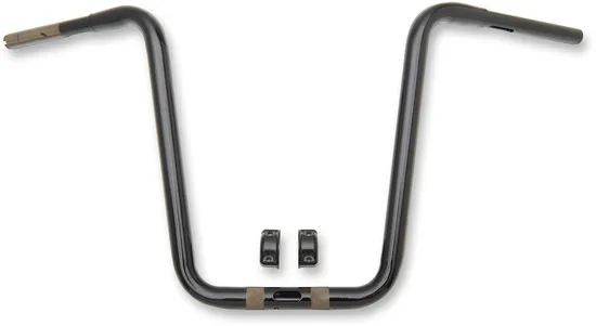 DS Glossy Black 16 in Ape Hanger Handlebars 2