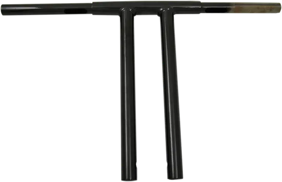 DS Black 1 1/4in Buffalo 14in Zero T Bar Handlebar Throttle By Wire TBW