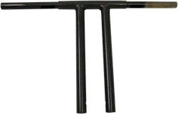 DS Black 1 1/4in Buffalo 14in Zero T Bar Handlebar Throttle By Wire TBW