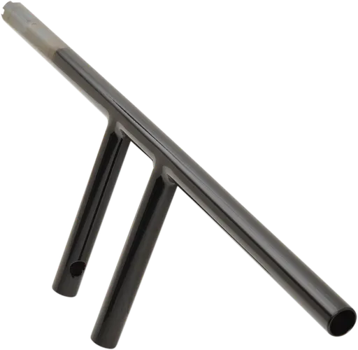DS Black 6 in Dimpled T Bar Handlebar Throttle By Wire TBW