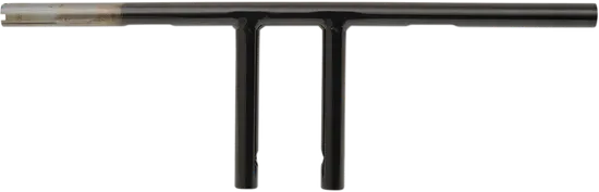 DS Black 6 in Dimpled T Bar Handlebar Throttle By Wire TBW 2