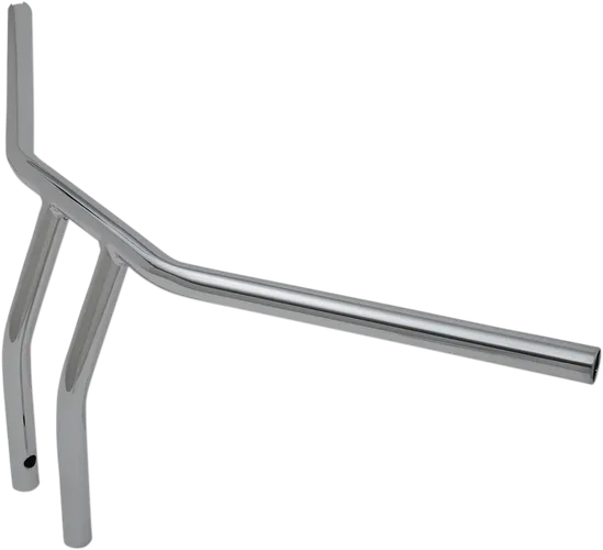 DS Chrome 10 in EZ Rider Drilled Dimpled T Bar Handlebar Throttle By Wire TBW 2