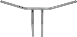 DS Chrome 10 in EZ Rider Drilled Dimpled T Bar Handlebar Throttle By Wire TBW