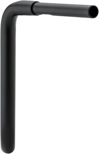 DS Flat Black 12 in Ape Hanger Handlebars