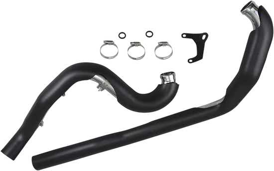 DS Flat Black 17 in Buffalo Ape Hanger Handlebar