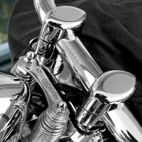DS Chrome Big Buffalo 5.5in  Springer Handlebar Risers for 1.5in D