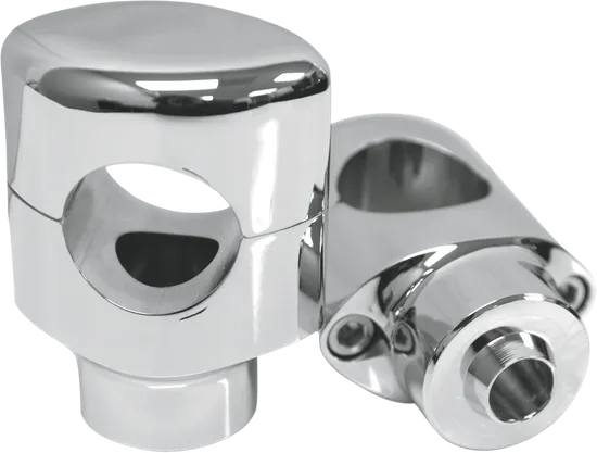 DS Chrome Big Buffalo 5.5in  Springer Handlebar Risers for 1.5in D