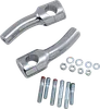 DS Chrome Big Buffalo 5.5in Pullback Handlebar Risers for 1.5in D