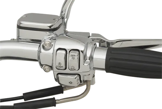 DS Chrome 9/16in Master Cylinder Handlebar Controls