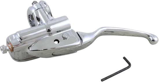 DS Chrome Front Brake Master Cylinder Assembly 15mm Bore