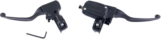 DS Black Brake Master Cylinder Handlebar Control Kit 2