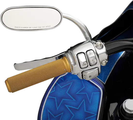 DS Chrome 6 Button Handlebar Switch Kit w Wire Leads