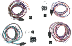 DS Black Handlebar Radio Cruise Switch Kit Wire Leads