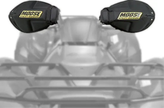 Moose Black Molded Foam Hand Guard Protectors