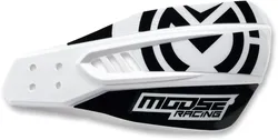 Moose White Qualifier Handguards