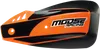 Moose Black Orange Podium Handguard Gauntlet Shield Set