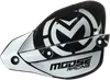 Moose Black White Enduro Handshield Hand Guard Replacement