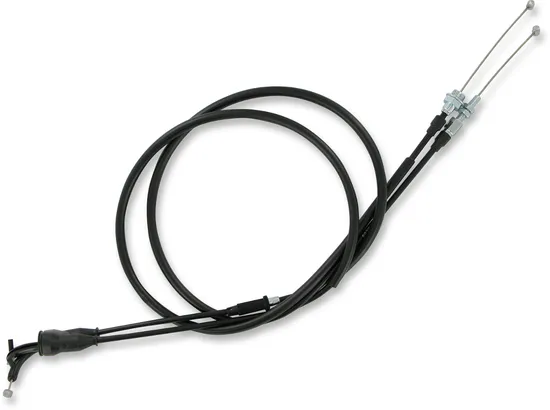 Parts Unlimited Black Vinyl Throttle Cable