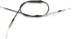 Parts Unlimited Black Vinyl Throttle Cable