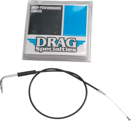 Drag Specialties Black Vinyl Idle Cable 39-1/2 1