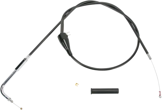 Drag Specialties Black Vinyl Idle Cable 39-1/2 2