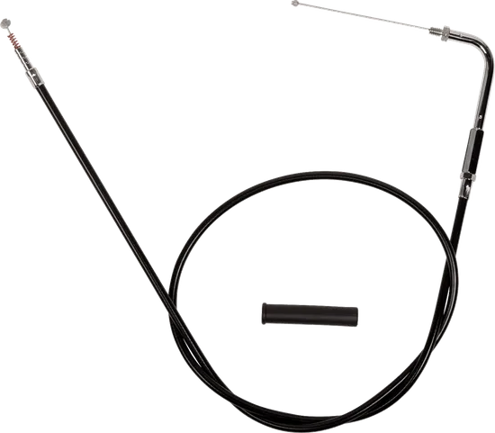 Drag Specialties Black Vinyl Idle Cable 42 2