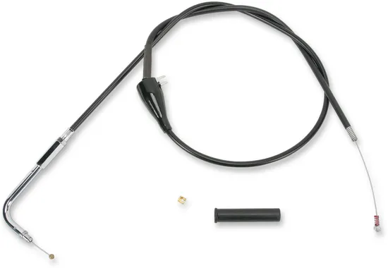 Drag Specialties Black Vinyl Idle Cable Cruise 38-3/16 3