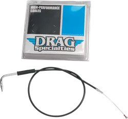 Drag Specialties Black Vinyl Idle Cable 38-1/16