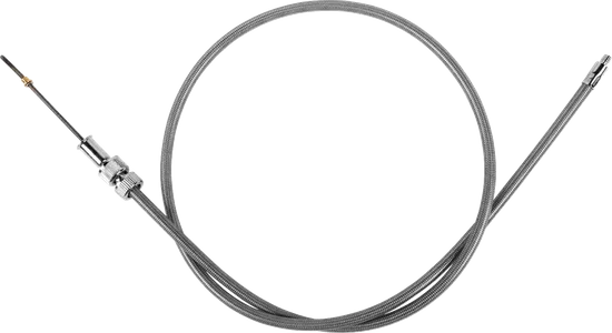 Drag Specialties Speedometer Cable 46-1/2in Braided 2