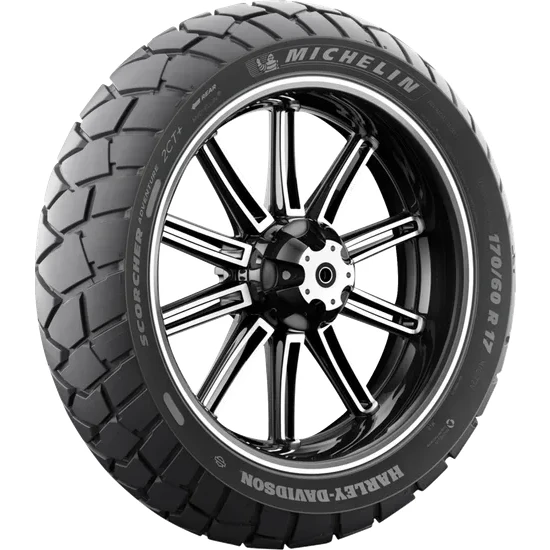 Michelin North Scorcher Adventure Rear Tire 170/60-17 72 V Blackwall 2