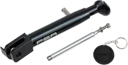 PSR Adjustable Jiffy Kickstand Leg Aluminum Black