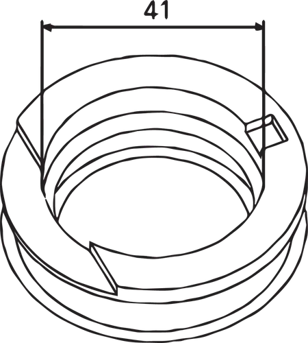 Drag Specialties Carb Intake Mounting Flange