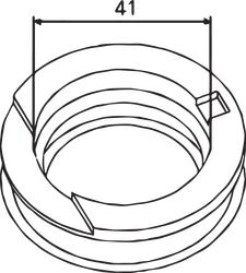 Drag Specialties Carb Intake Mounting Flange