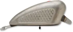DS Raw Steel Diamond Gas Fuel Petrol Tank 3G Vented Cap