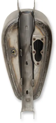 DS Raw Steel Peanut Gas Fuel Petrol Tank 3G Vented Cap