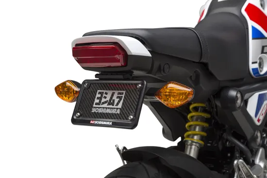 Yosh Fender Eliminator Kit License Plate Holder Honda Grom 125