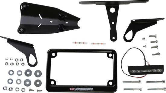 Yosh Fender Eliminator Kit License Plate Holder