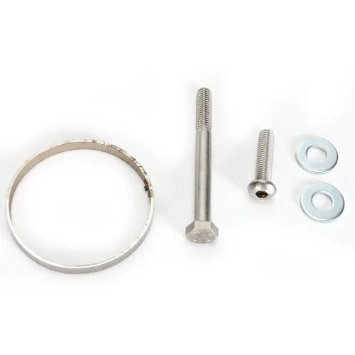 DG V2 Slip On Exhaust Muffler Pipe SS Al w Spark Arrestor 6