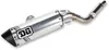 DG V2 Slip On Exhaust Muffler Pipe SS Al with Spark Arrestor