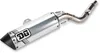 DG V2 Slip On Exhaust Muffler Pipe SS Al w Spark Arrestor