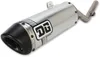 DG V2 Slip On Exhaust Muffler Pipe SS Al w Spark Arrestor