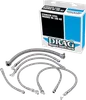 DS Braided Stainless Steel Oil Hose 6 Line Kit
